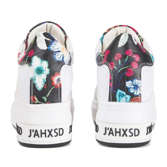 Women's m Platform High-Top Sneaker Hidden Heel - Picture 3 of 3